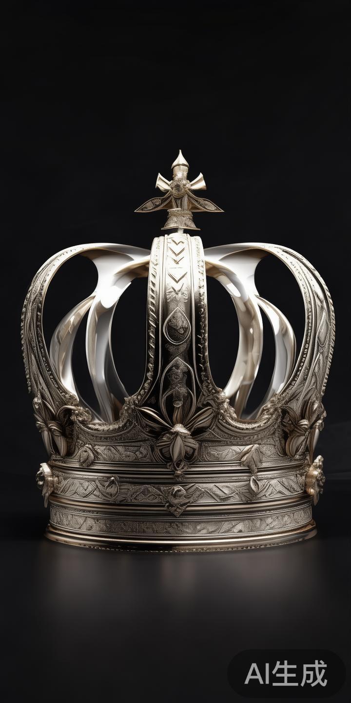 传统式体育皇冠多采用金属材质制成，造型严谨，线条简